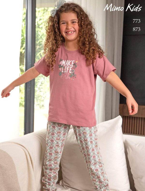Better Life pajama for girls from Mimo 773 - 873 | Pyjamty