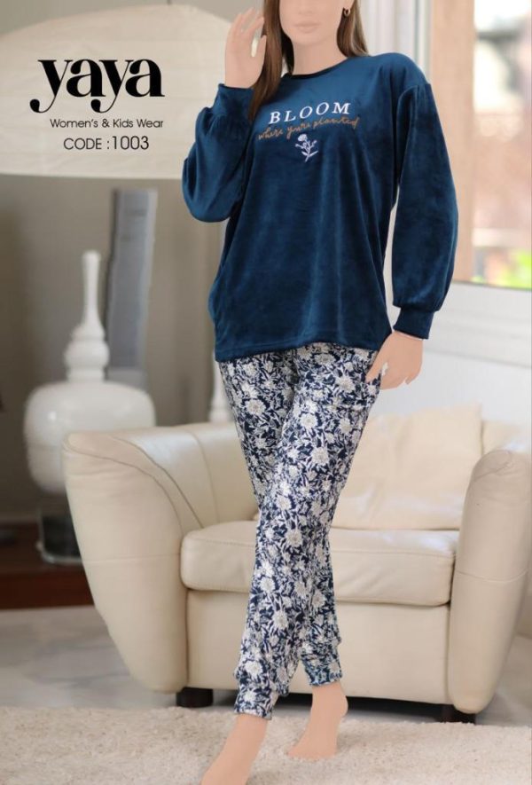 بيجامة شتوي من يايا 1013 | Pyjamty