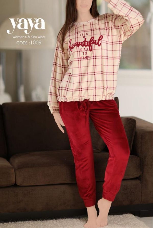 بيجامة شتوي من يايا 1009 | Pyjamty