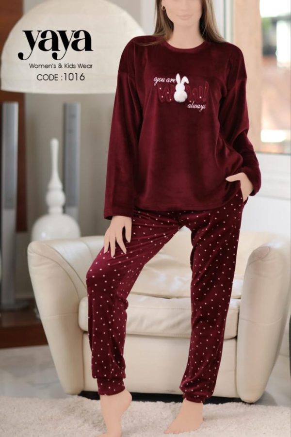 بيجامة شتوي من يايا 1016 | Pyjamty