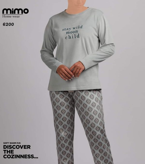 بيجامة شتوي من ميمو 6200 | Pyjamty