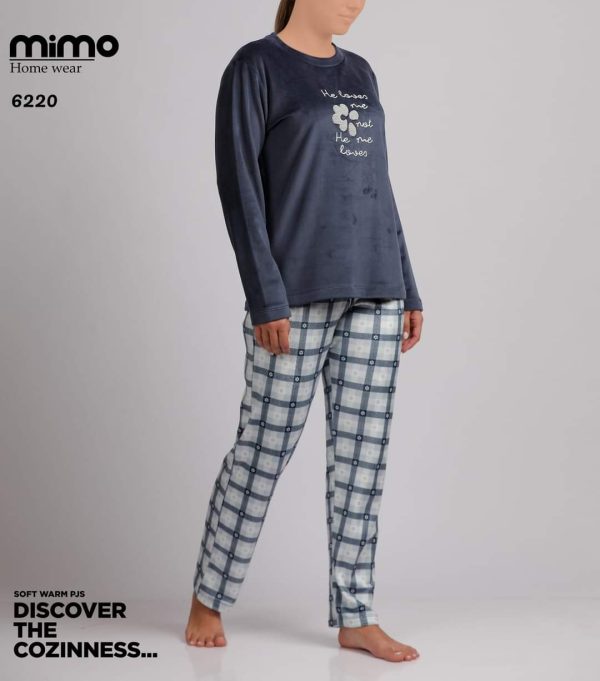 بيجامة شتوي من ميمو 6220 | Pyjamty