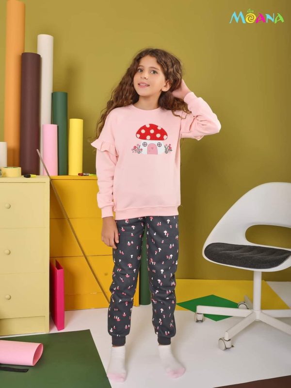 بيجامة أطفالي شتوي من موانا 3450 Home mushroom | Pyjamty