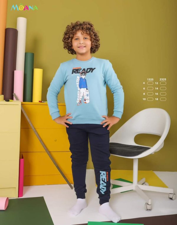 بيجامة أطفالي شتوي من موانا 1325 always READY | Pyjamty