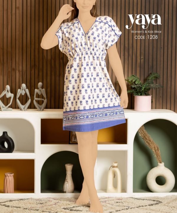 كاش قطن صيفي بتصميم مميز من يايا 1208 | Pyjamty