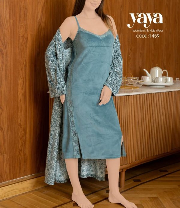 winter robe set with Classy design from yaya 1459 | Pyjamty