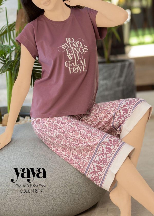 cotton pantakour pajama from yaya 1817 Do small things with great love! | Pyjamty